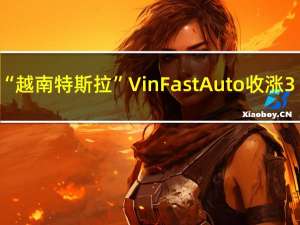 “越南特斯拉”VinFast Auto（VFS）收涨3.6%报7.49美元