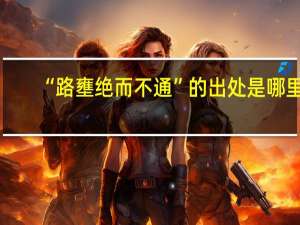 “路壅绝而不通”的出处是哪里