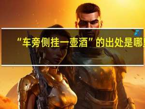 “车旁侧挂一壶酒”的出处是哪里