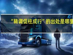 “转调促柱成行”的出处是哪里