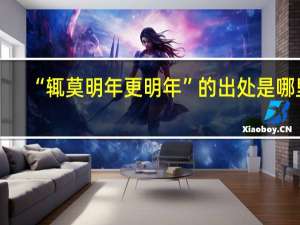 “辄莫明年更明年”的出处是哪里
