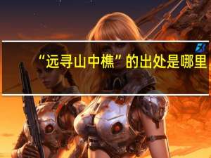 “远寻山中樵”的出处是哪里