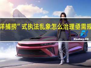 “远洋捕捞”式执法乱象怎么治理 亟需规范与遏制