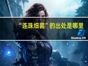 “连珠细菌”的出处是哪里