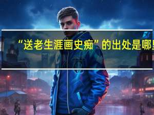 “送老生涯画史痴”的出处是哪里