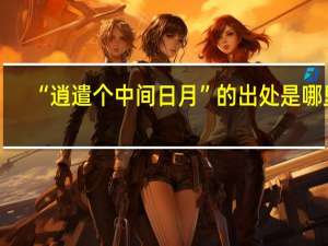 “逍遣个中间日月”的出处是哪里