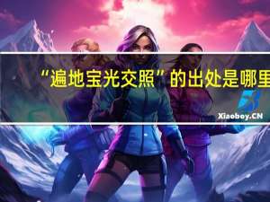 “遍地宝光交照”的出处是哪里