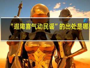 “遐陬喜气动民谣”的出处是哪里