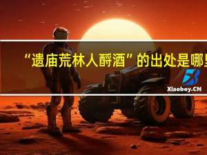“遗庙荒林人酹酒”的出处是哪里