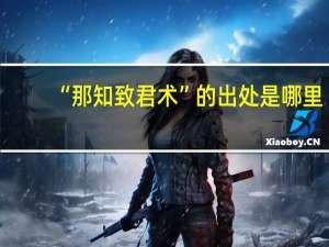 “那知致君术”的出处是哪里