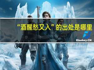 “酒醒愁又入”的出处是哪里