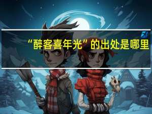 “醉客喜年光”的出处是哪里