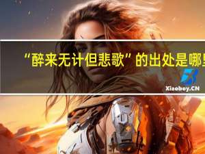 “醉来无计但悲歌”的出处是哪里