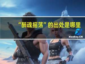 “醉魂摇荡”的出处是哪里