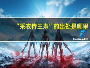 “采衣侍三寿”的出处是哪里