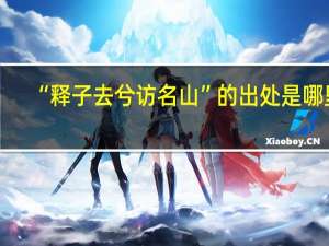 “释子去兮访名山”的出处是哪里