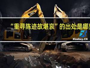 “重寻陈迹故堪哀”的出处是哪里