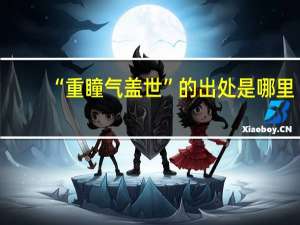 “重瞳气盖世”的出处是哪里