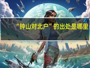 “钟山对北户”的出处是哪里