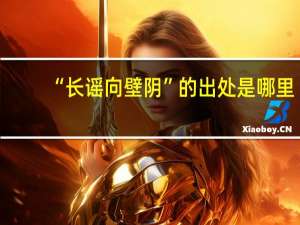 “长谣向壁阴”的出处是哪里