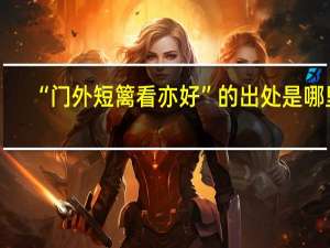 “门外短篱看亦好”的出处是哪里