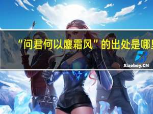 “问君何以鏖霜风”的出处是哪里