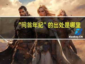 “问翁年纪”的出处是哪里