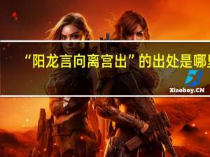 “阳龙言向离宫出”的出处是哪里