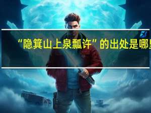 “隐箕山上泉瓢许”的出处是哪里