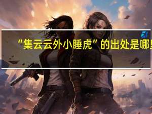 “集云云外小睡虎”的出处是哪里
