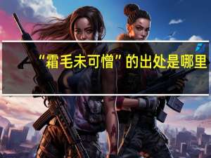 “霜毛未可憎”的出处是哪里