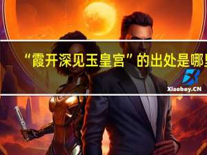 “霞开深见玉皇宫”的出处是哪里