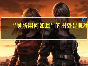 “顾所用何如耳”的出处是哪里