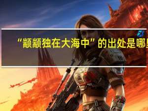 “颛颛独在大海中”的出处是哪里