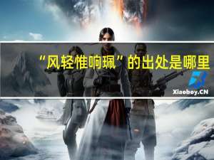 “风轻惟响珮”的出处是哪里