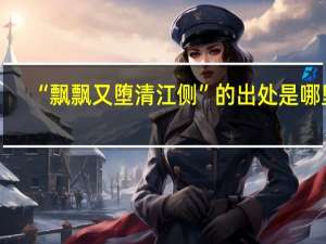 “飘飘又堕清江侧”的出处是哪里