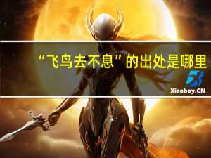 “飞鸟去不息”的出处是哪里