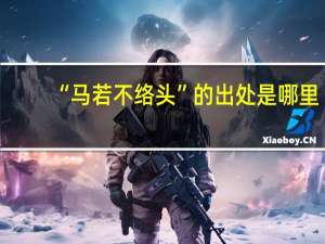 “马若不络头”的出处是哪里