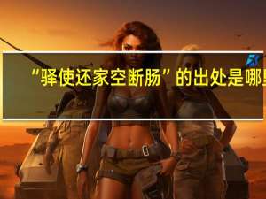 “驿使还家空断肠”的出处是哪里