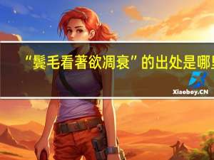 “鬓毛看著欲凋衰”的出处是哪里