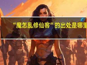 “魔怎乱修仙客”的出处是哪里