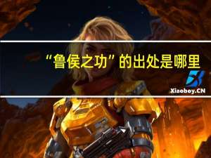 “鲁侯之功”的出处是哪里