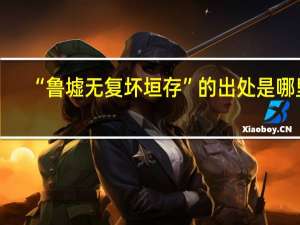 “鲁墟无复坏垣存”的出处是哪里