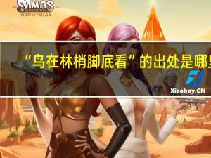 “鸟在林梢脚底看”的出处是哪里