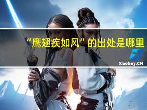 “鹰翅疾如风”的出处是哪里