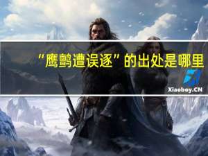 “鹰鹯遭误逐”的出处是哪里