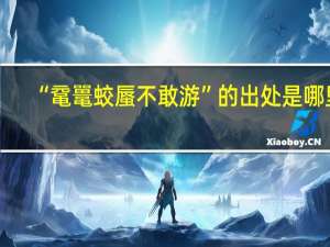 “鼋鼍蛟蜃不敢游”的出处是哪里