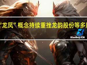 “龙凤”概念持续重挫 龙韵股份等多股跌停