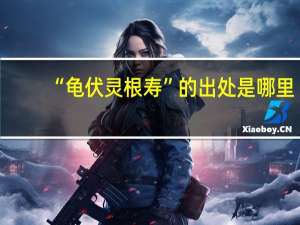 “龟伏灵根寿”的出处是哪里