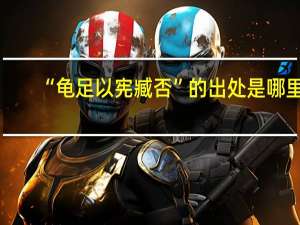 “龟足以宪臧否”的出处是哪里